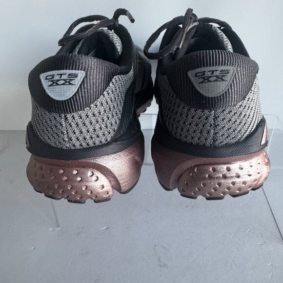 Brooks Adrenaline GTS 20 Womens Running Shoes Sz 10-B Gray Pink Cushion Support - Picture 7 of 15